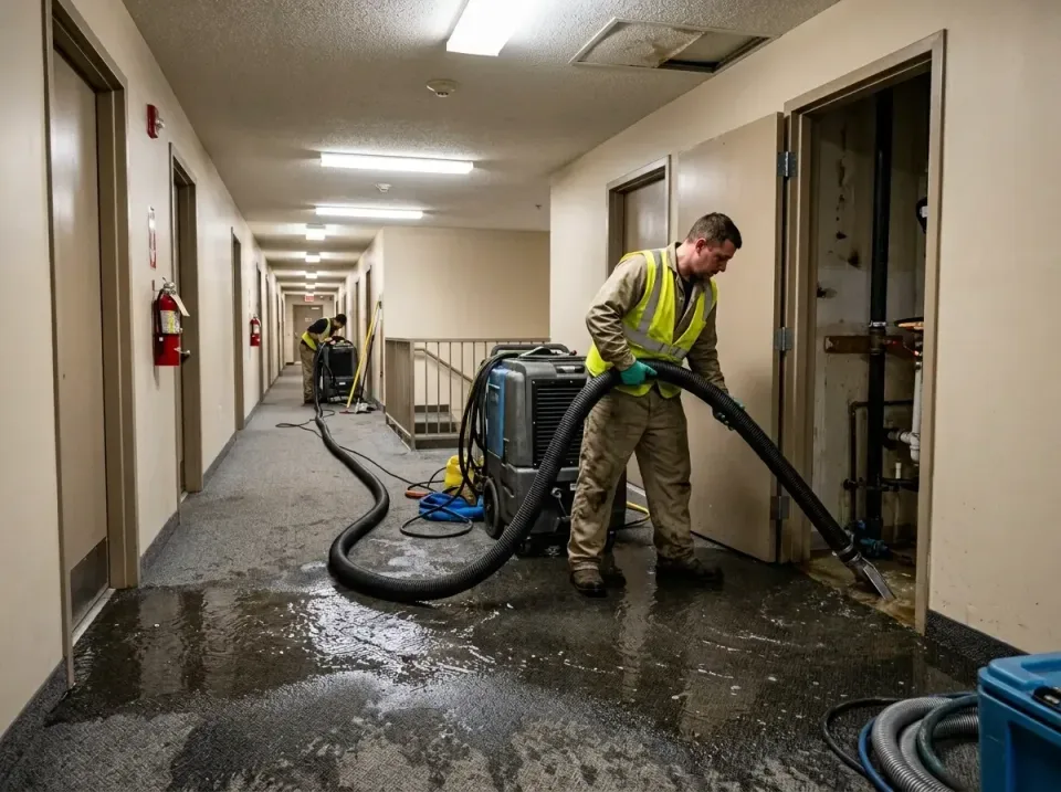 multi-unit-apartment-hallway-f-005 — frequently asked questions, Emergency Burst Pipe Water Extraction & Removal in Thurmont…